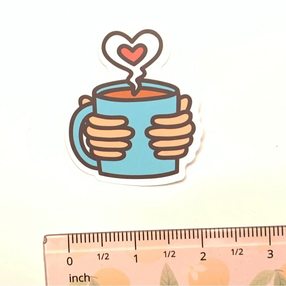 Coffee Vinyl Sticker - Picture 2 of 2